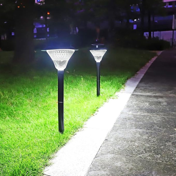 39LED Solar Pathway Lights Outdoor, 2 Pack Upgraded Solar Outdoor Lights Super Bright Up to 12 Hrs, IP65 Waterproof | Lumora