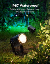 Govee Outdoor Spot Lights 2, IP67 Waterproof Spotlights, Landscape Lights Work with Matter, Alexa, and Google | Lumora