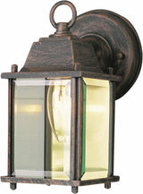 Trans Globe Imports 40455 RT Traditional One Light Wall Lantern from Patrician Collection in Bronze/Dark Finish, | Lumora