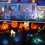 EOYIZW Solar Lights Outdoor, 99 LEDs Flickering Flame Lantern for Garden Decor- 2 Pack Waterproof Solar Garden | Lumora