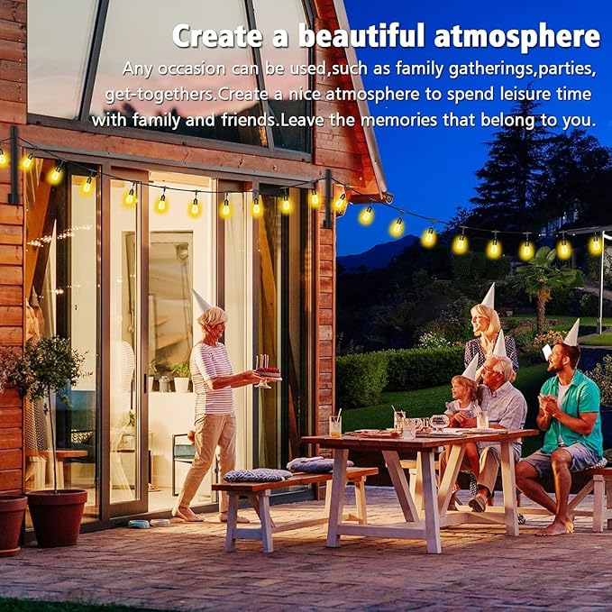 10 Pack 2.8FT String Light Poles,Light Poles for Outside String Lights,Outdoor Light Poles Metal Pole Stand for | Lumora