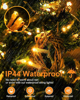 125FT 380 String Lights Indoor Outdoor Clear Wire, Plug in Christmas String Lights Connectable, Timer & Memory | Lumora