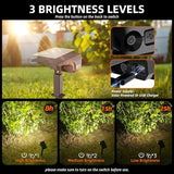Solar Spot Lights,IP65 Waterproof 40 LED's Landscape Spotlights,3 Modes Outdoor Garden Lights, 360 Adjustable | Lumora