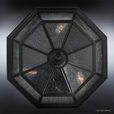 Urban Ambiance Luxury Colonial Outdoor Ceiling Light, Medium Size: 8" H x 15.25" W, with Tudor Style Elements | Lumora