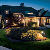 12W Low Voltage Landscape Lights LED Landscape Lighting with Connectors and Spike Stand, 12V 24V Outdoor Spotlights | Lumora