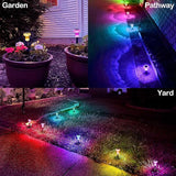 16 Pack Solar Lights Outdoor Waterproof Pathway Lights Solar Powered LED Mushroom Garden Lighting Stake for Outside | Lumora