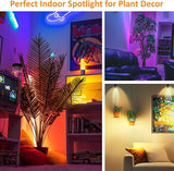 OurLeeme Lawn Flood Light Stake, 2-in-1 Waterproof Outdoor Remote Control Landscape Lighting Spotlight Wall Light | Lumora