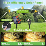 Solar Spotlights Outdoor Waterproof, Warm White Landscape Spotlights, Decorative Solar Spot Lighting for Garden | Lumora