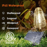 120FT Solar String Lights Outdoor,Solar Patio Lights Waterproof with Remote & 40+2 Dimmable ST38 Shatterproof LED | Lumora