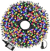 XTF2015 105ft 300 LED Christmas String Lights, End-to-End Plug 8 Modes - UL Certified - Outdoor Indoor Fairy Lights | Lumora