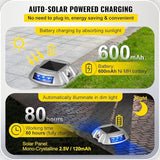 VEVOR Driveway Lights 24-Pack, Solar Driveway Lights with Switch Button, Solar Deck Lights Waterproof, Wireless | Lumora