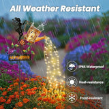 Tremdwoto Solar Watering Can Lights,Hummingbird Solar Lantern Watering can Landscape Lights for Garden | Lumora
