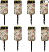 Hummingbird Flower Solar Garden Lights Outdoor Flameless Pathway Lights LED Solar Lantern Landscape Decorative | Lumora