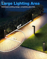 SUNVIE Low Voltage Pathway Lights Wired 3000K 5W LED Outdoor Landscape Lighting with Connectors Cast-Aluminum | Lumora