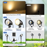 All-in-One Low Voltage Landscape Lighting Kit 12W LED Landscape Lights with 150W Transformer 2700K 12V-24V | Lumora