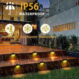 2 LED Solar Deck Lights Outdoor 16 Pack, Solar Lights Outdoor Waterproof for Step,Yard, Fence, Patio, Deck and | Lumora