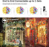 116ft Color Changing String Lights, 200 LED Multicolor & Warm White Globe Lights with Remote, 11 Modes, IP44 | Lumora