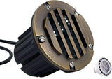 LED Low Voltage Landscape Lighting Well Lights 112 - Solid Brass In Ground Lights - Outdoor Security Flood Light | Lumora