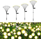 Firefly Lights Solar Outdoor, 8 Modes 800mAh Swaying Solar Firefly Garden Lights Stakes Outdoor Waterproof for | Lumora