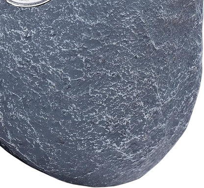 GLOGLOW Solar Garden Rock Lights, Synthetic Adjustable LED Solar Spotlights for Outdoor Pathway and Yard Lighting, Provides Warm Glow and EcoFriendly Ambiance
