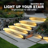 Crescent-Shaped Solar Lights for Outside Waterproof IP67,Long-Lasting LED Light Solar, Easy - Outdoor Path Light | Lumora