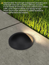 LEONLITE 5W Well Lights Landscape LED, Low Voltage Inground Lights Outdoor, 1800K/2700K/3000K/4000K/5000K | Lumora