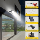 SUNLONG Solar Spotlights Outdoor Waterproof Bright Solar Wall Light Led Security Flood Light Solar Powered for Flag | Lumora