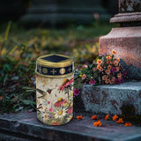 Hummingbird Flower Solar Garden Lights Outdoor Flameless Pathway Lights LED Solar Lantern Landscape Decorative | Lumora