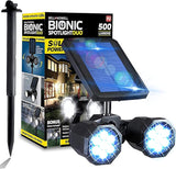 Bell+Howell Bionic Spotlight Duo Deluxe Solar Lights: Effortless Outdoor Illumination, Motion Sensor, Super Bright | Lumora