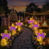 Retisee 3 Pack Easter Cross Solar Garden Lights Outdoor-12 Inch LED Lighted Cross Yard Stakes, Waterproof Solar | Lumora