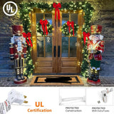 50 Counts Warm White LED Christmas Lights, 25ft Commercial Grade Outdoor String Lights - Waterproof UL Certified | Lumora