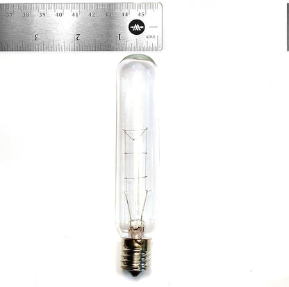 Hometown Evolution, Inc. Edison Bulb Outdoor String Lights with Hand-Threaded Filament (T25 Tube Edison - Black Wire, 10 ft)
