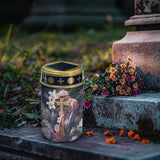 Solar Outdoor Lights Solar Lights Waterproof Solar Cross for Cemetery Garden Stake Lights Solar Pathway Lights for | Lumora