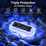 T-SUN Solar Deck Lights Outdoor Waterproof, Deck Lights Solar Powered, Driveway Marker Light for Fence Front Door | Lumora