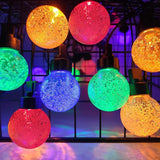 AWQ 35 FT Globe String Lights Outdoor Commercial Grade Light with 20 G50 Shatterproof LED Bulbs Waterproof | Lumora
