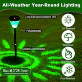 Giant Smart Solar Pathway Lights - 2 Pack Tall Bright RGBCW Waterproof, APP Control Outdoor Solar Lights for Paths | Lumora