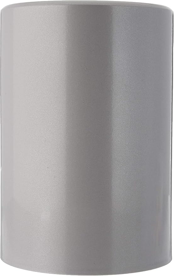 Sea Gull Lighting 8313801-753 Cylinders One Light Outdoor Wall Lantern, Small, Painted Brushed Nickel