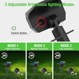 nipify 10 Pack Solar Spot Lights Outdoor Motion Sensor with 3 Modes,Solar Spotlights Outdoor Waterproof 2-in-1 Auto | Lumora