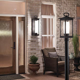 Kichler 49478RZ South Hope Outdoor Post Mount 1-Light, Rubbed Bronze | Lumora
