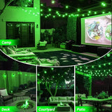 LAMPHOME Green St. Patrick's Day LED Outdoor String Light, 26Ft st Patrick's Day Patio Lights 12+1 Edison | Lumora