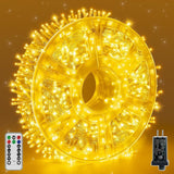 Christmas String Lights 600LED 98FT, Waterproof String Lights with Remote and Timer, 8 Modes Dimmable Christmas | Lumora