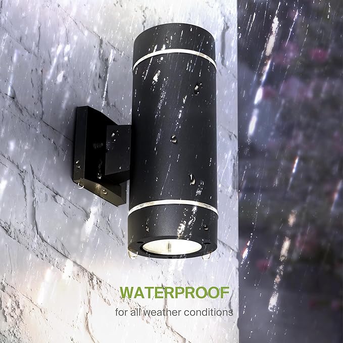 ASD 2 Light LED Indoor & Outdoor Wall Light Fixture | 18W 1180LM 3000K-5000K 100-277V Cylinder Up Down Lights | | Lumora