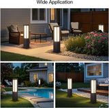 Landscape Path Light Hard Wired, 31.5" Outdoor Pathway Lights AC100-240V, Waterproof Bollard Driveway Lamp, Modern | Lumora