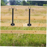 Happyyami 1set Outdoor Light Poles Support Rod Hanging Accessories for String Lights Bird Feeders Easy Installation | Lumora