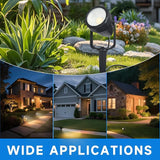 Low Voltage Safety Landscape Lights Outdoor: 7W 840LM LED Landscape Lighting with Connectors & Transformer for Tree | Lumora