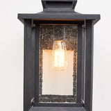 Quoizel Wakefield Vintage Wall Sconce, Coastal Armour 14 Inch 1-Light Earth Black Wall - Outdoor Path Light | Lumora