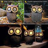 DKJOCKY Owl Gifts for Women, Solar Owl Decorations for Yard, Garden Oranments Outdoor Gardening Gifts for Mom Women | Lumora