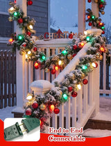 C7 Incandescent Christmas Lights Multicolor, 25FT C7 Red Green White Vintage Christmas - Outdoor String Light | Lumora