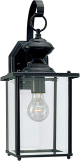 Generation Lighting 8458-12 Jamestowne Outdoor Wall Lantern Outside Fixture, One - Light, Black | Lumora