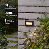 GOODSMANN Low Voltage Step Lights Kits 5.5 Inch Outdoor 12V AC Landscape Stair Lights Wired 8PK 3W LED Electric | Lumora